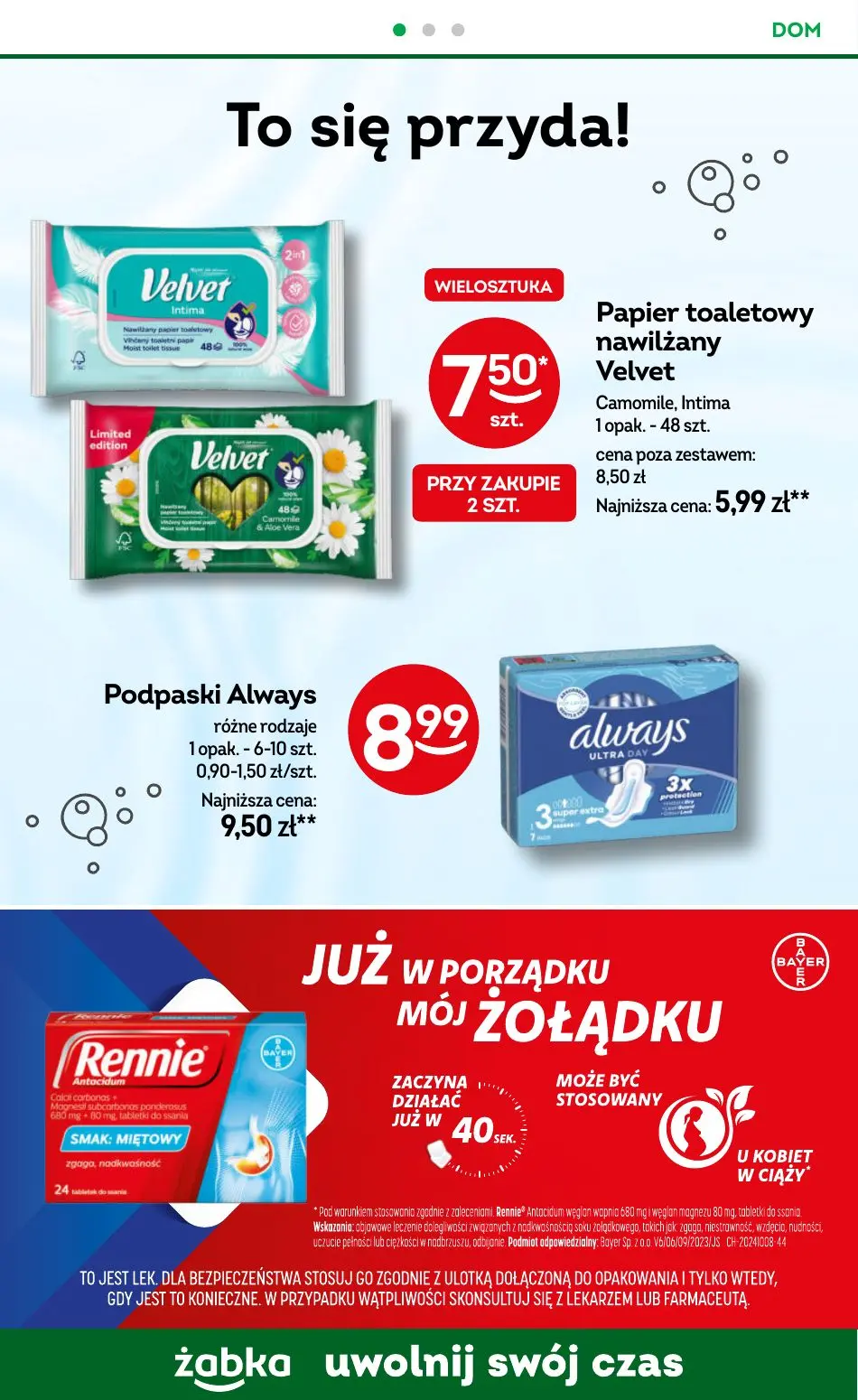 gazetka promocyjna Żabka Uwolnij swój czas! - Strona 84