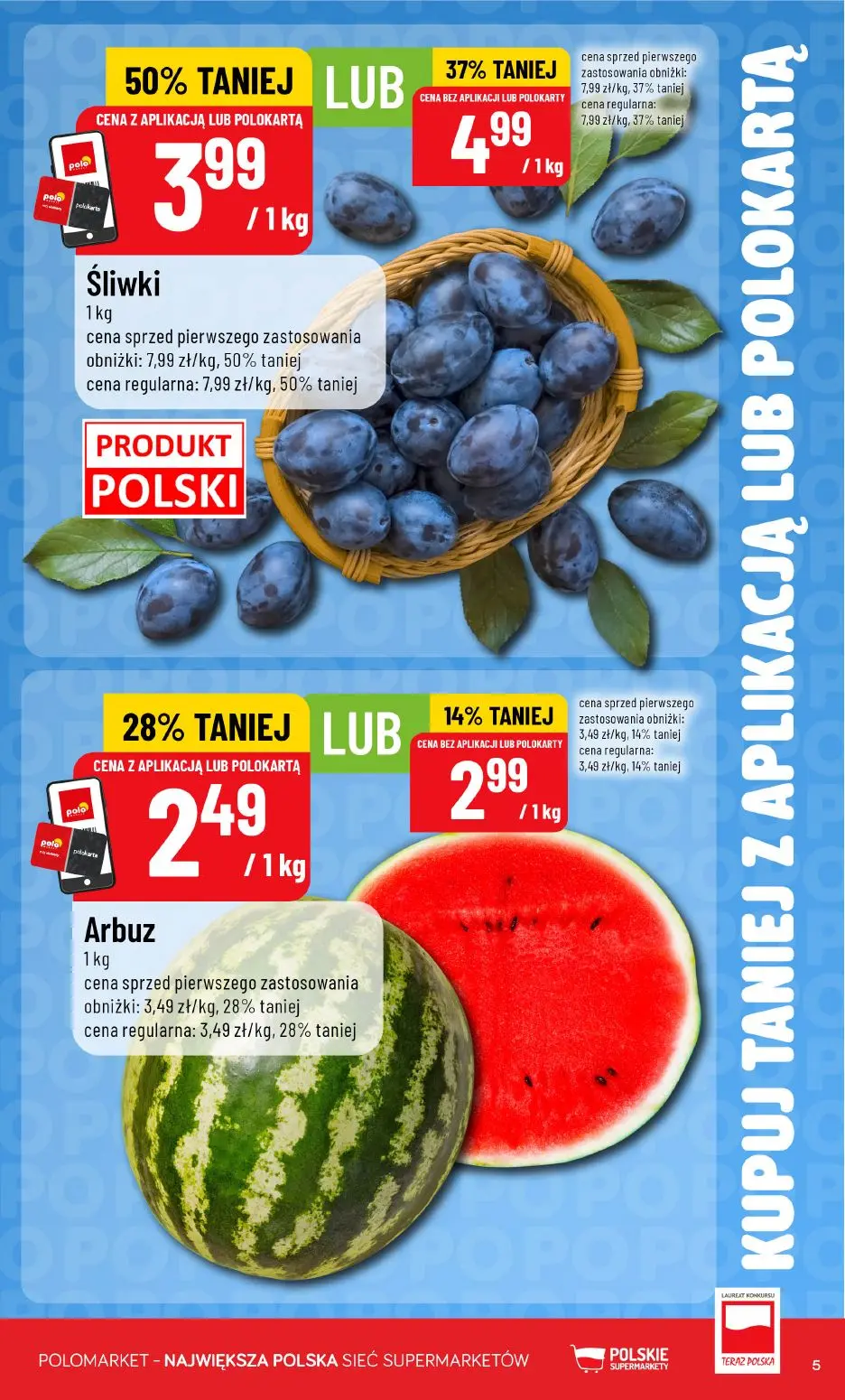 gazetka promocyjna POLOmarket Kupuj taniej z POLOkartą - Strona 5