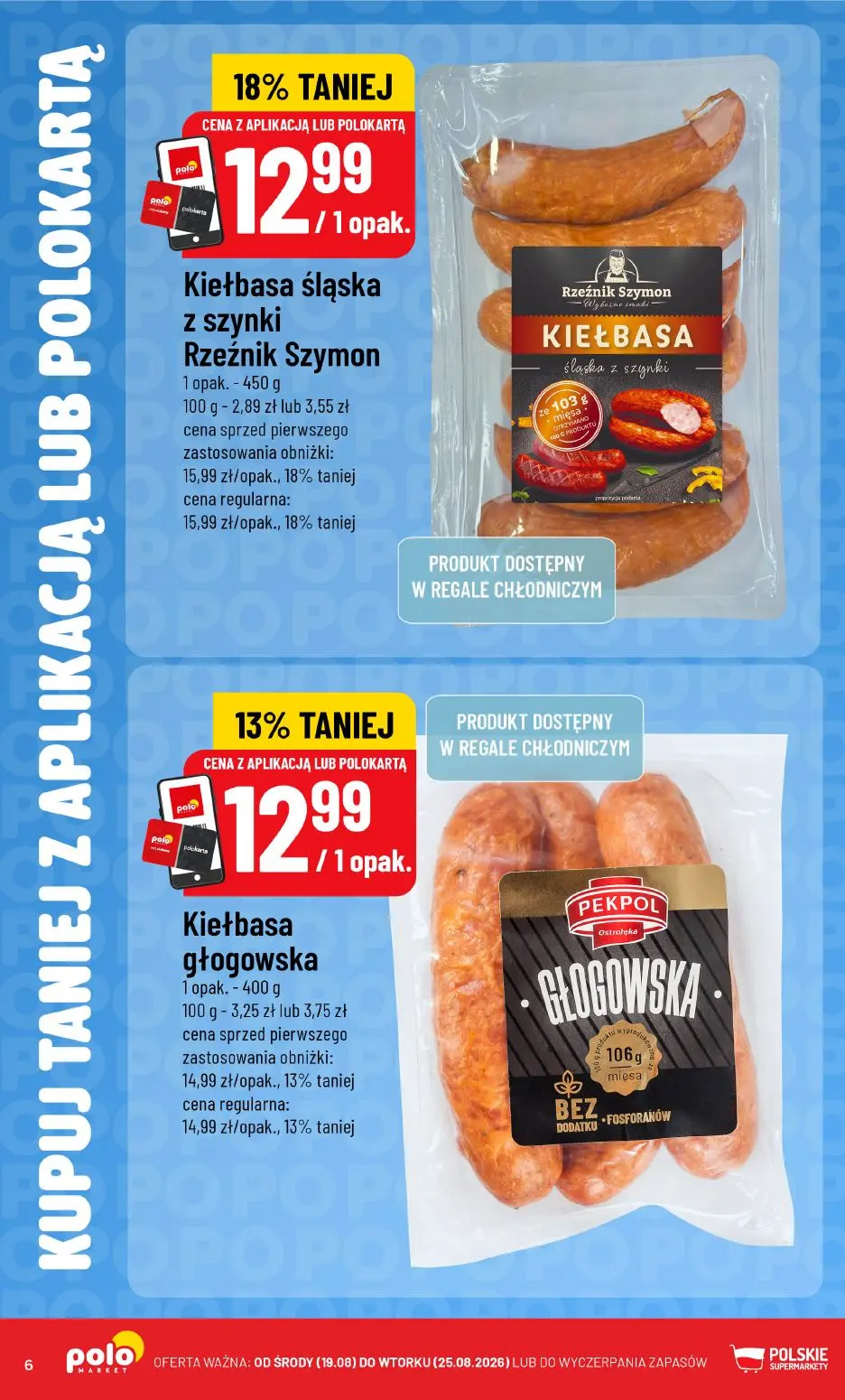 gazetka promocyjna POLOmarket Kupuj taniej z POLOkartą - Strona 6