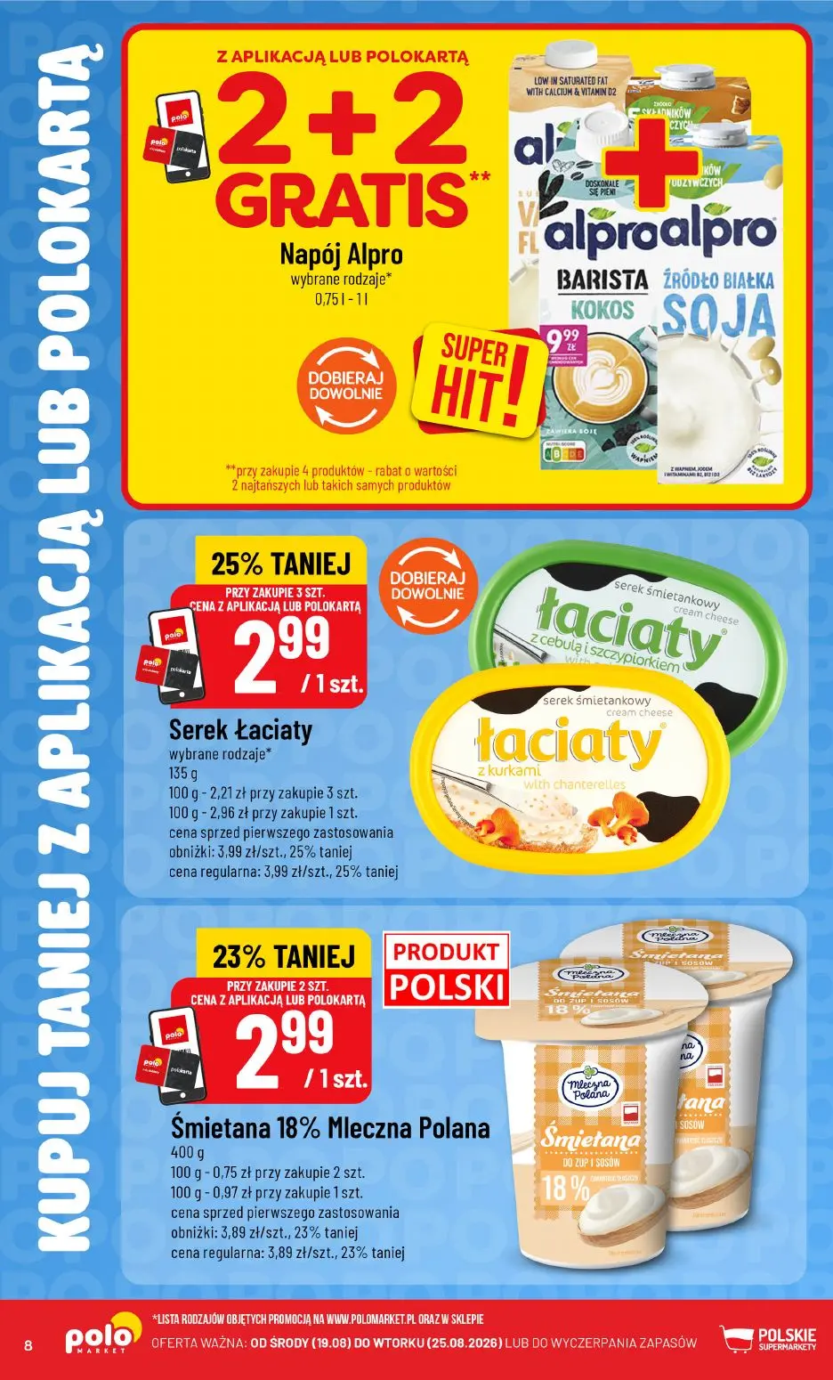 gazetka promocyjna POLOmarket Kupuj taniej z POLOkartą - Strona 8