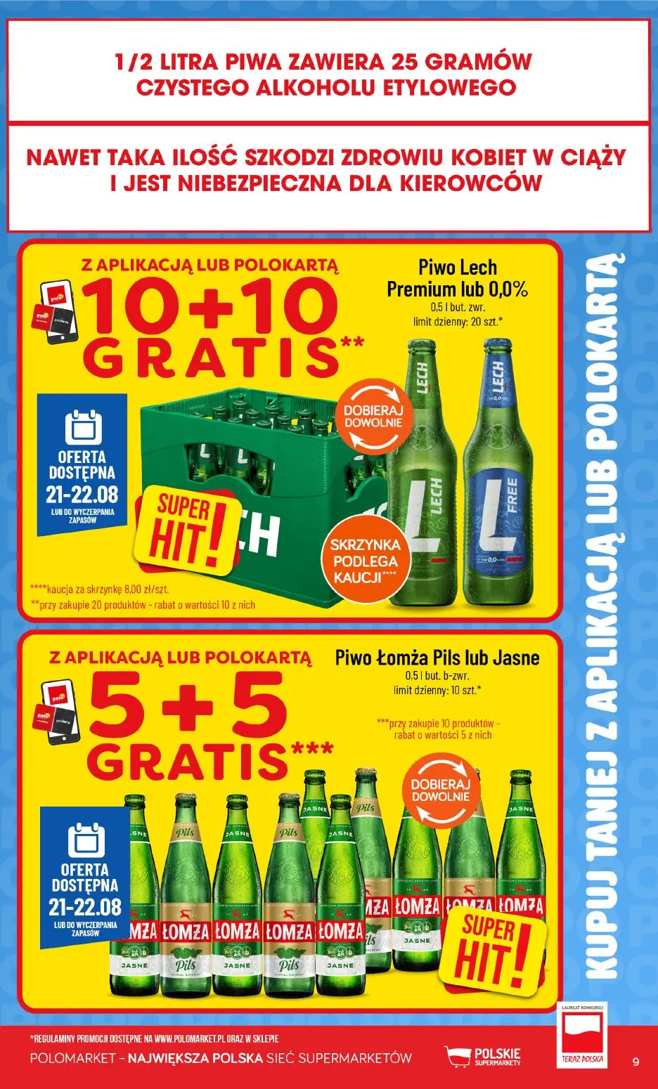 gazetka promocyjna POLOmarket Kupuj taniej z POLOkartą - Strona 9