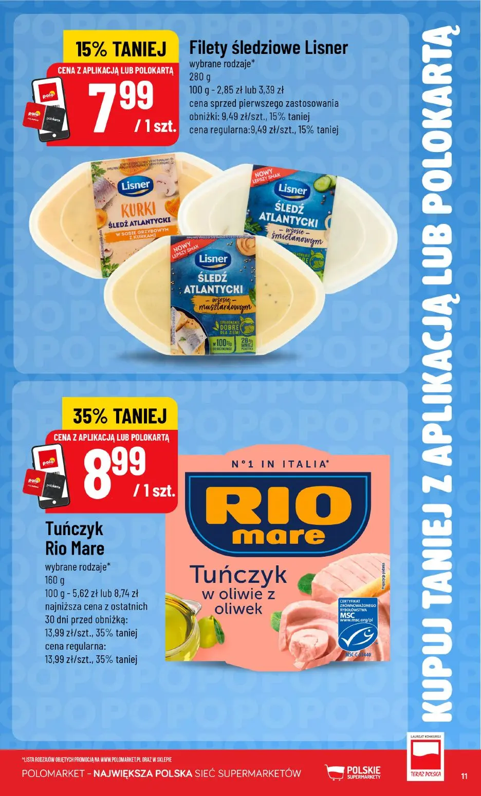 gazetka promocyjna POLOmarket Kupuj taniej z POLOkartą - Strona 11