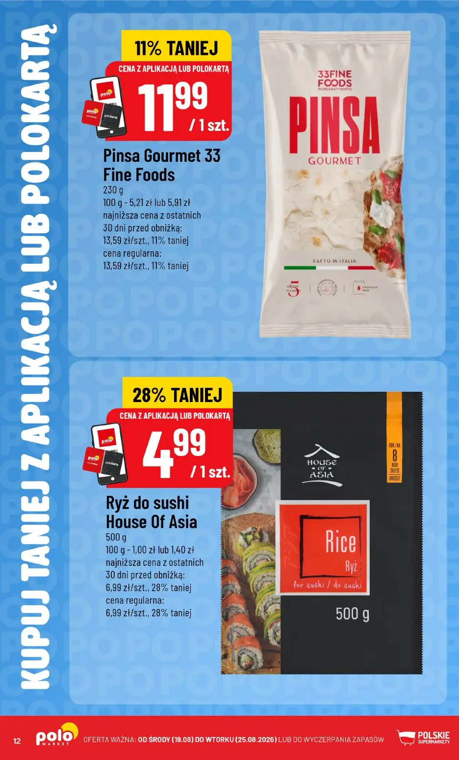 gazetka promocyjna POLOmarket Kupuj taniej z POLOkartą - Strona 12