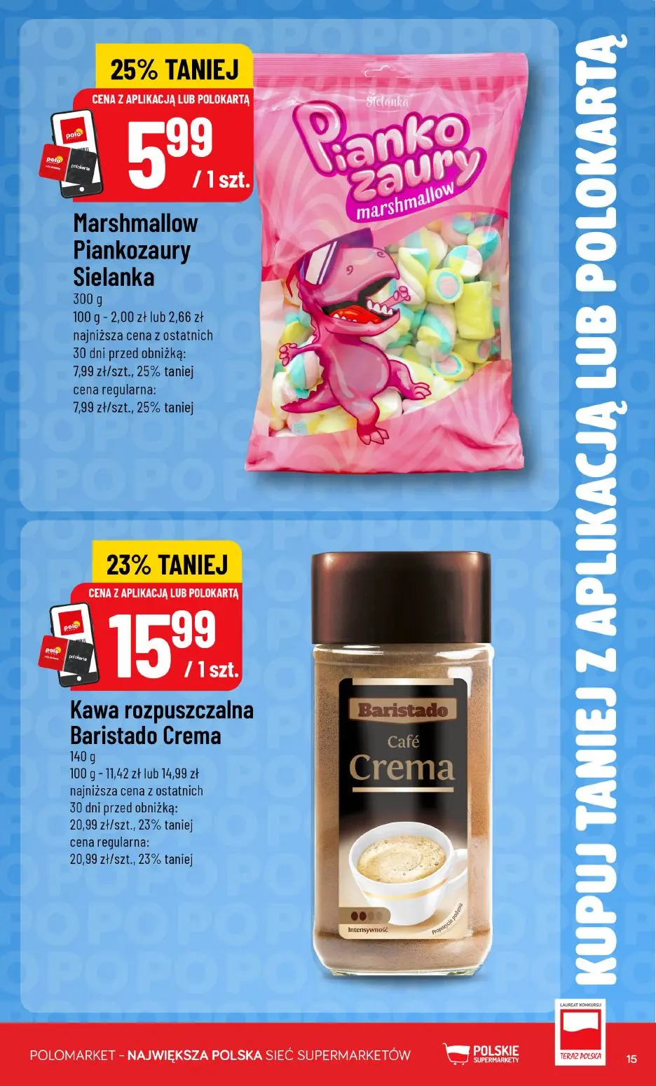 gazetka promocyjna POLOmarket Kupuj taniej z POLOkartą - Strona 15