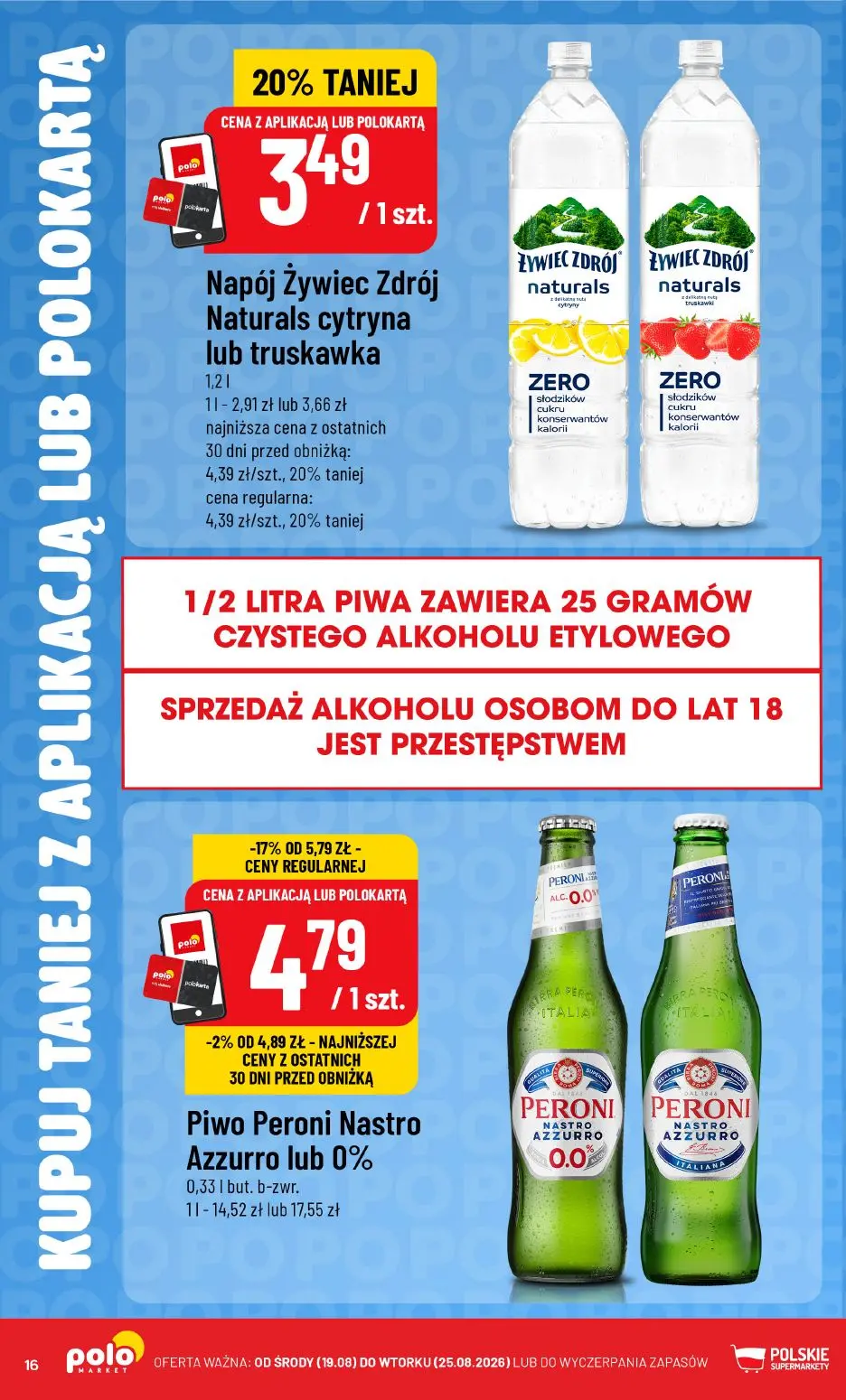 gazetka promocyjna POLOmarket Kupuj taniej z POLOkartą - Strona 16