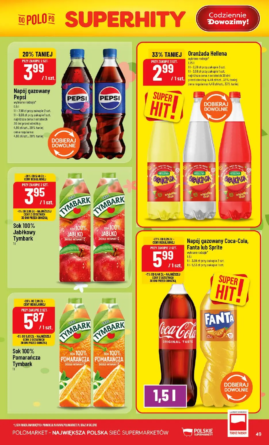 gazetka promocyjna POLOmarket Od ŚRODY do wtorku - Strona 49