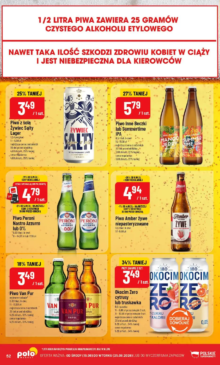 gazetka promocyjna POLOmarket Od ŚRODY do wtorku - Strona 52