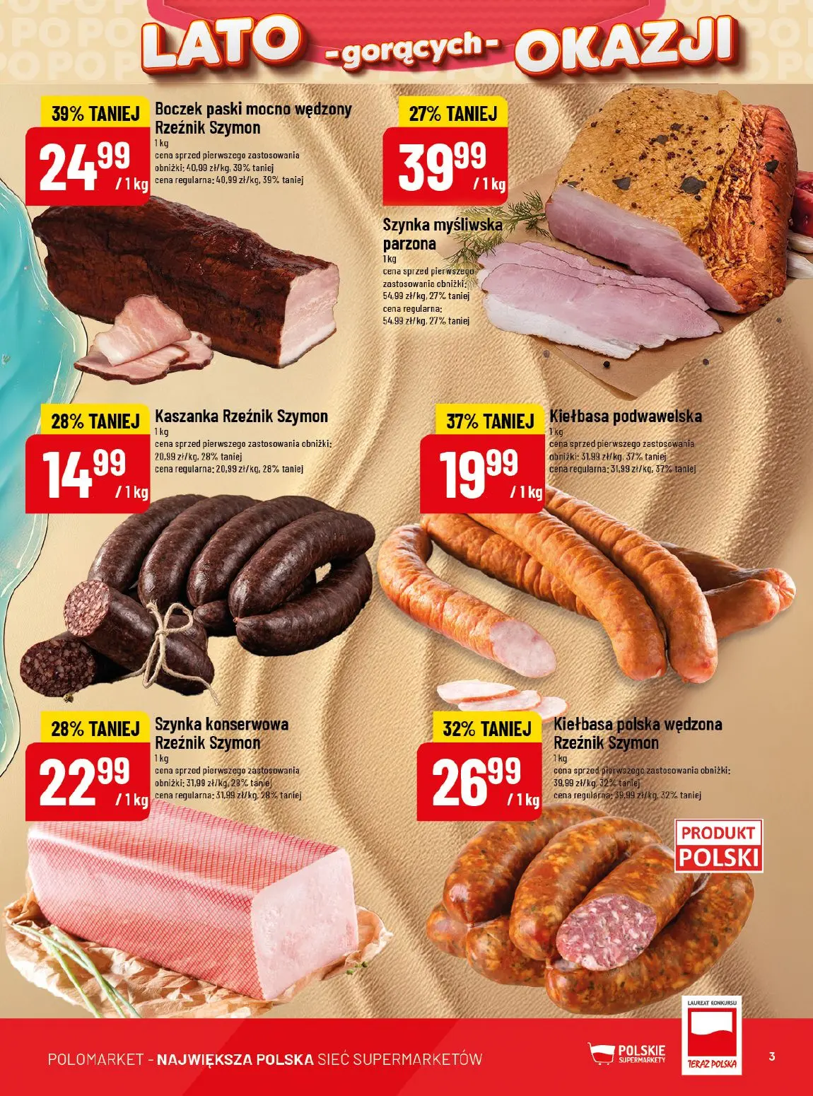 gazetka promocyjna POLOmarket Lato gorących okazji ☀️ - Strona 3