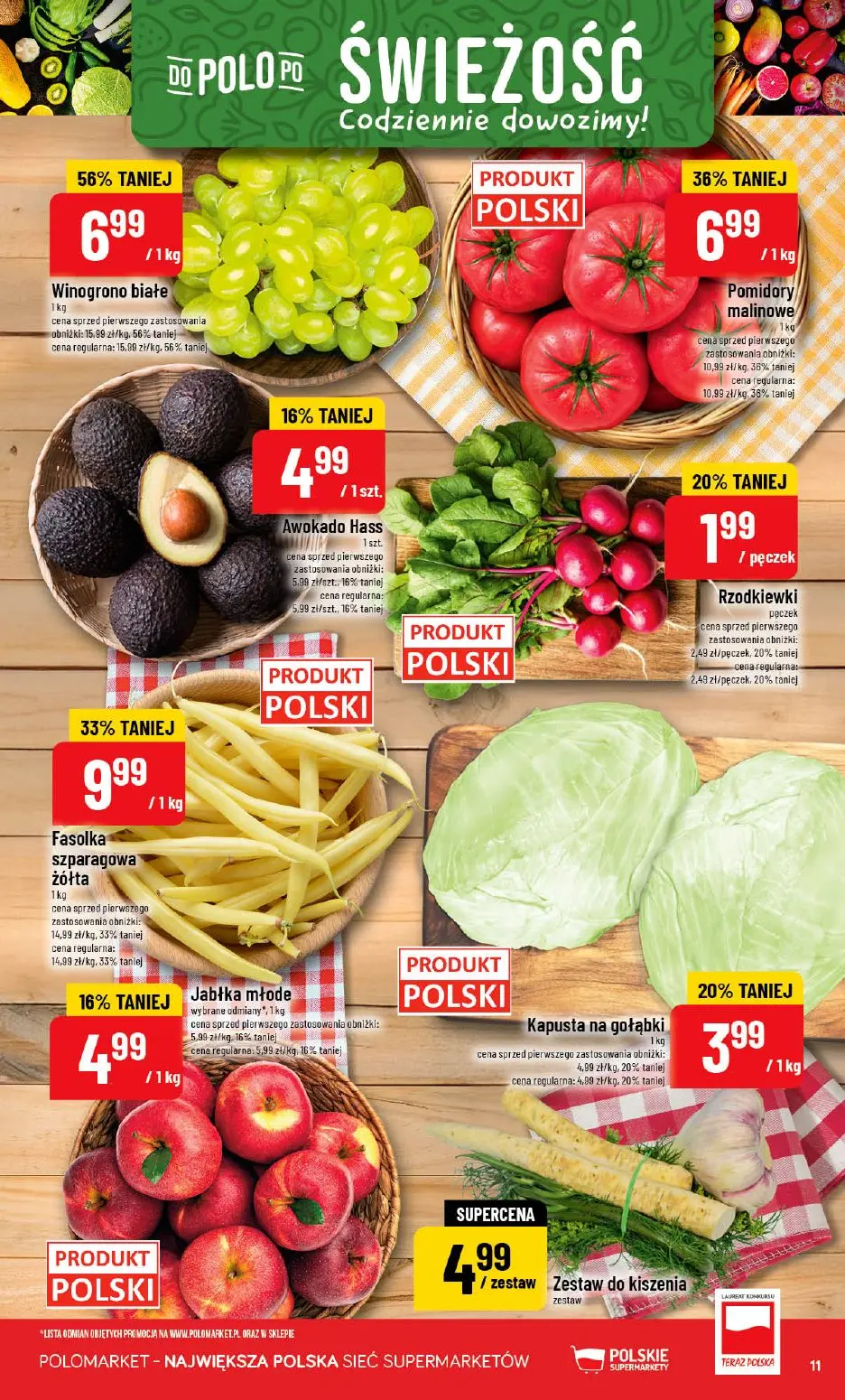 gazetka promocyjna POLOmarket Świeżość bogactwo lady - Strona 11