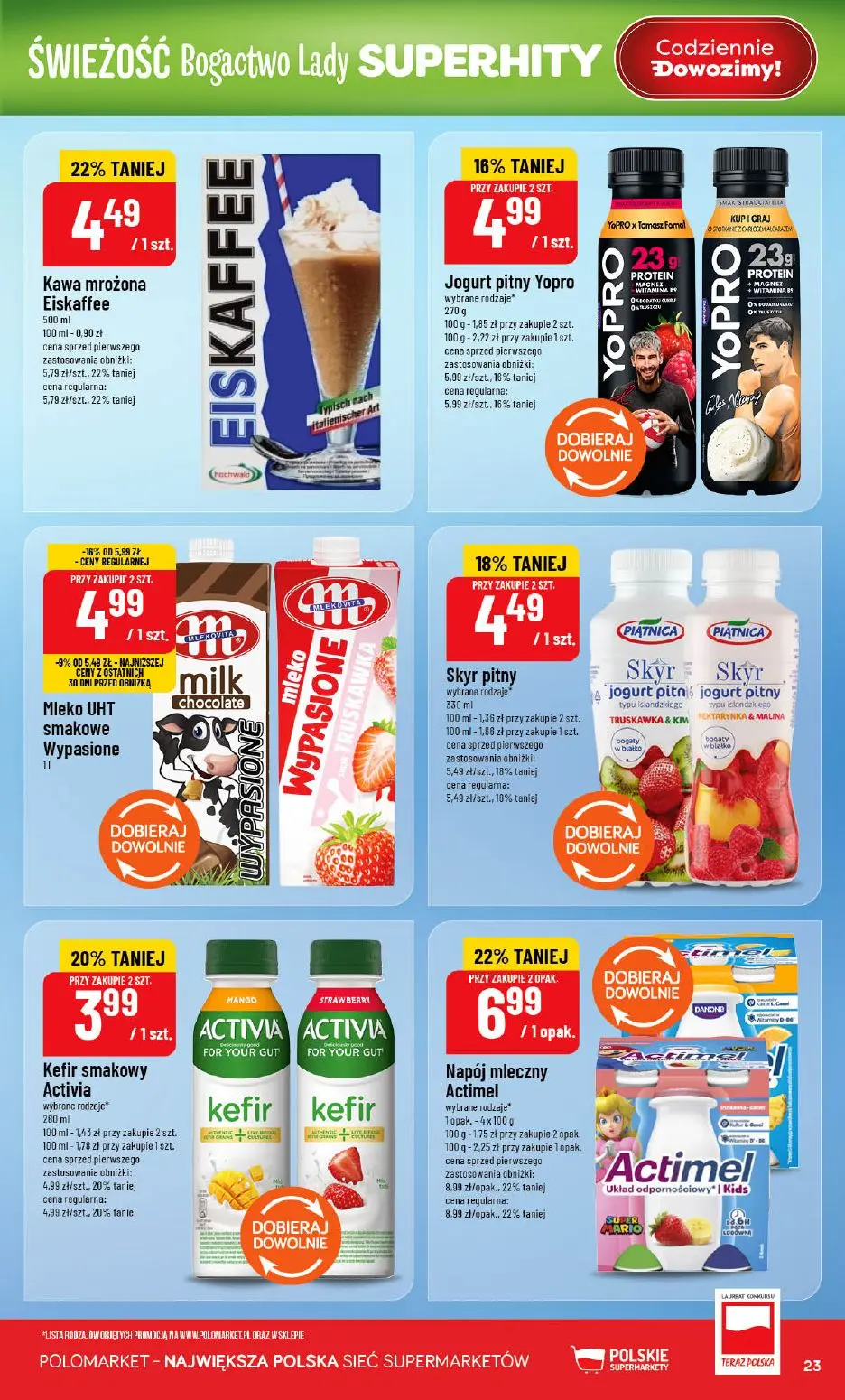 gazetka promocyjna POLOmarket Świeżość bogactwo lady - Strona 23