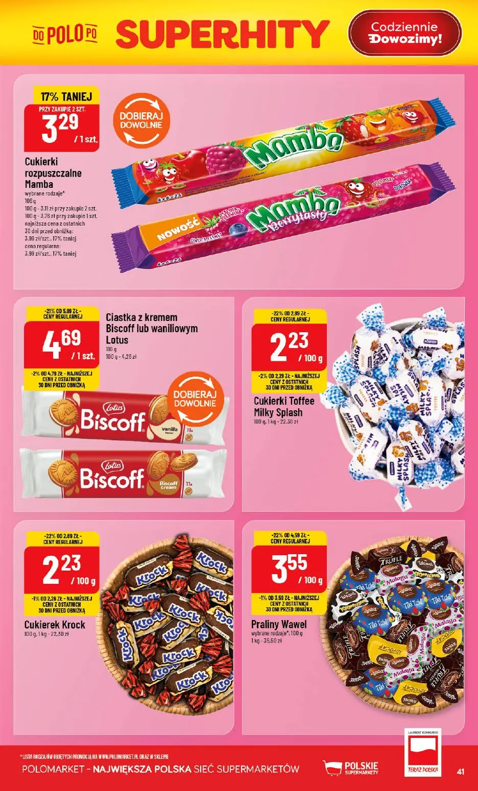 gazetka promocyjna POLOmarket Świeżość bogactwo lady - Strona 41