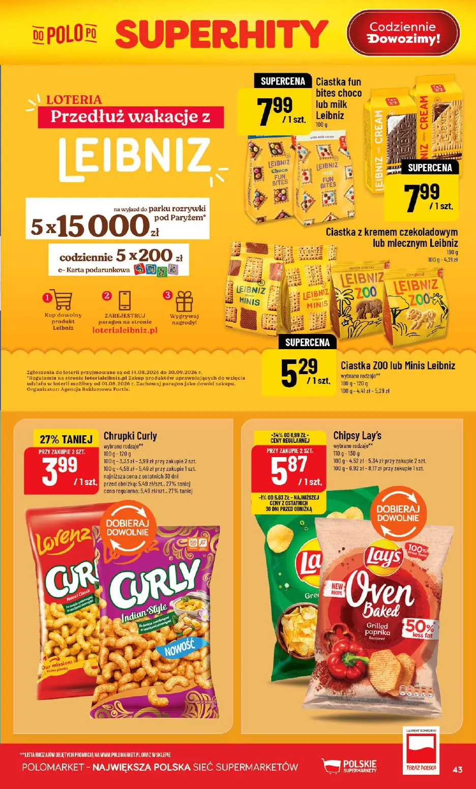 gazetka promocyjna POLOmarket Świeżość bogactwo lady - Strona 43