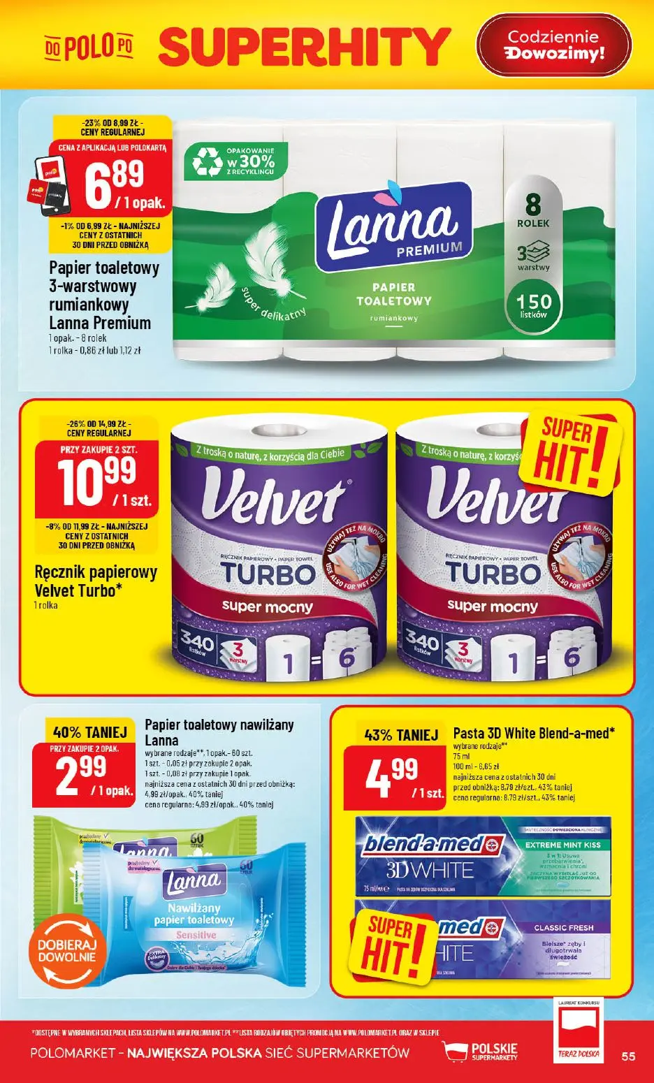 gazetka promocyjna POLOmarket Świeżość bogactwo lady - Strona 55