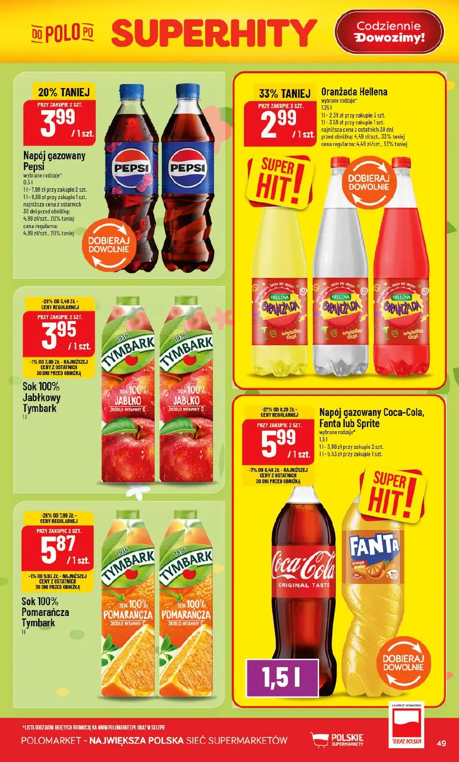 gazetka promocyjna POLOmarket Od ŚRODY do wtorku - Strona 49