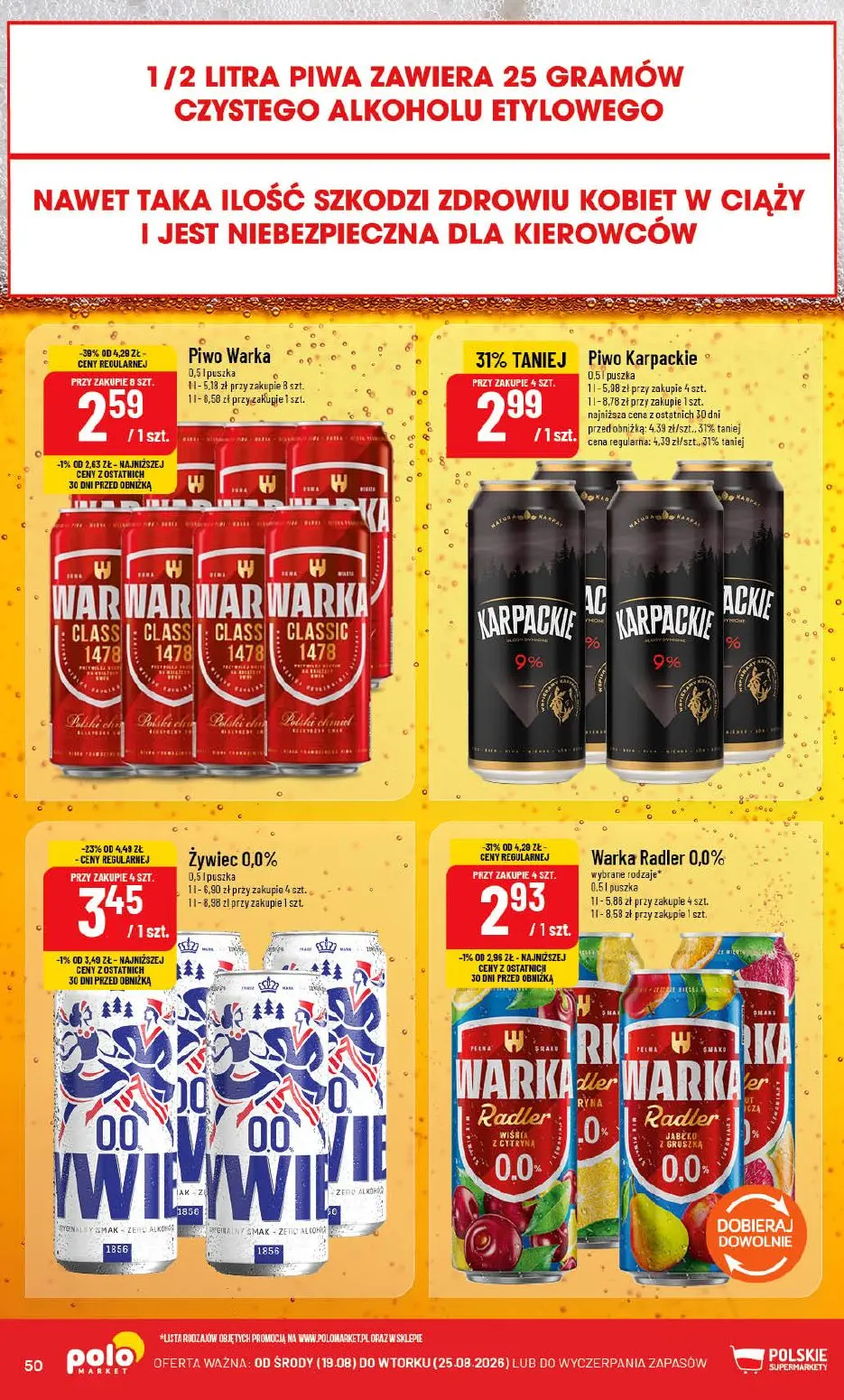 gazetka promocyjna POLOmarket Od ŚRODY do wtorku - Strona 50