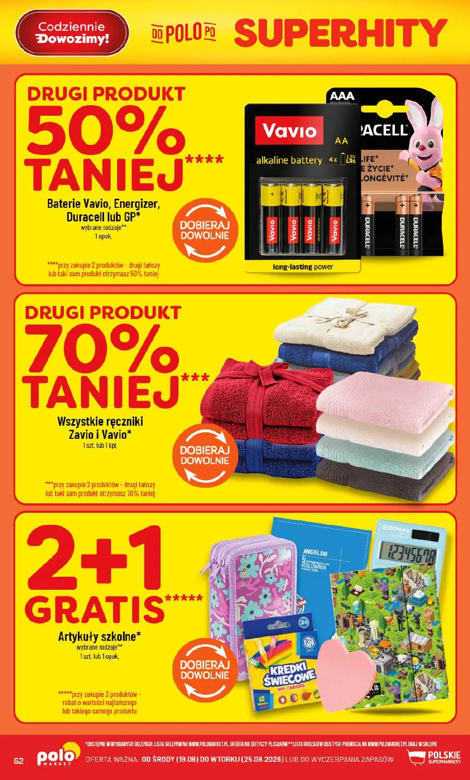 gazetka promocyjna POLOmarket Od ŚRODY do wtorku - Strona 62