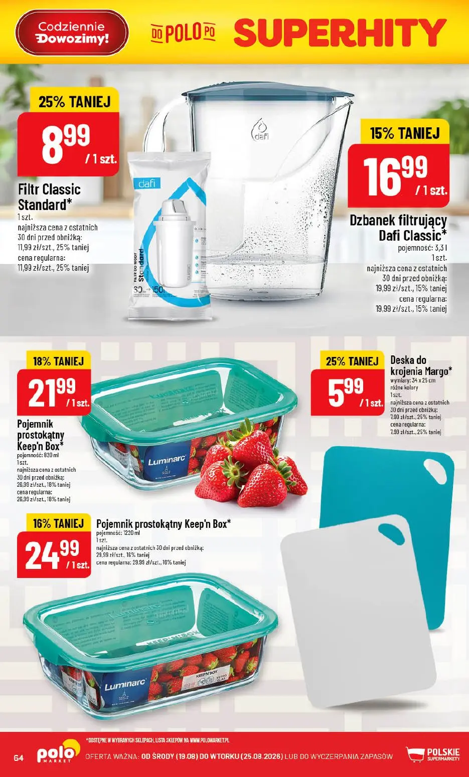 gazetka promocyjna POLOmarket Od ŚRODY do wtorku - Strona 64