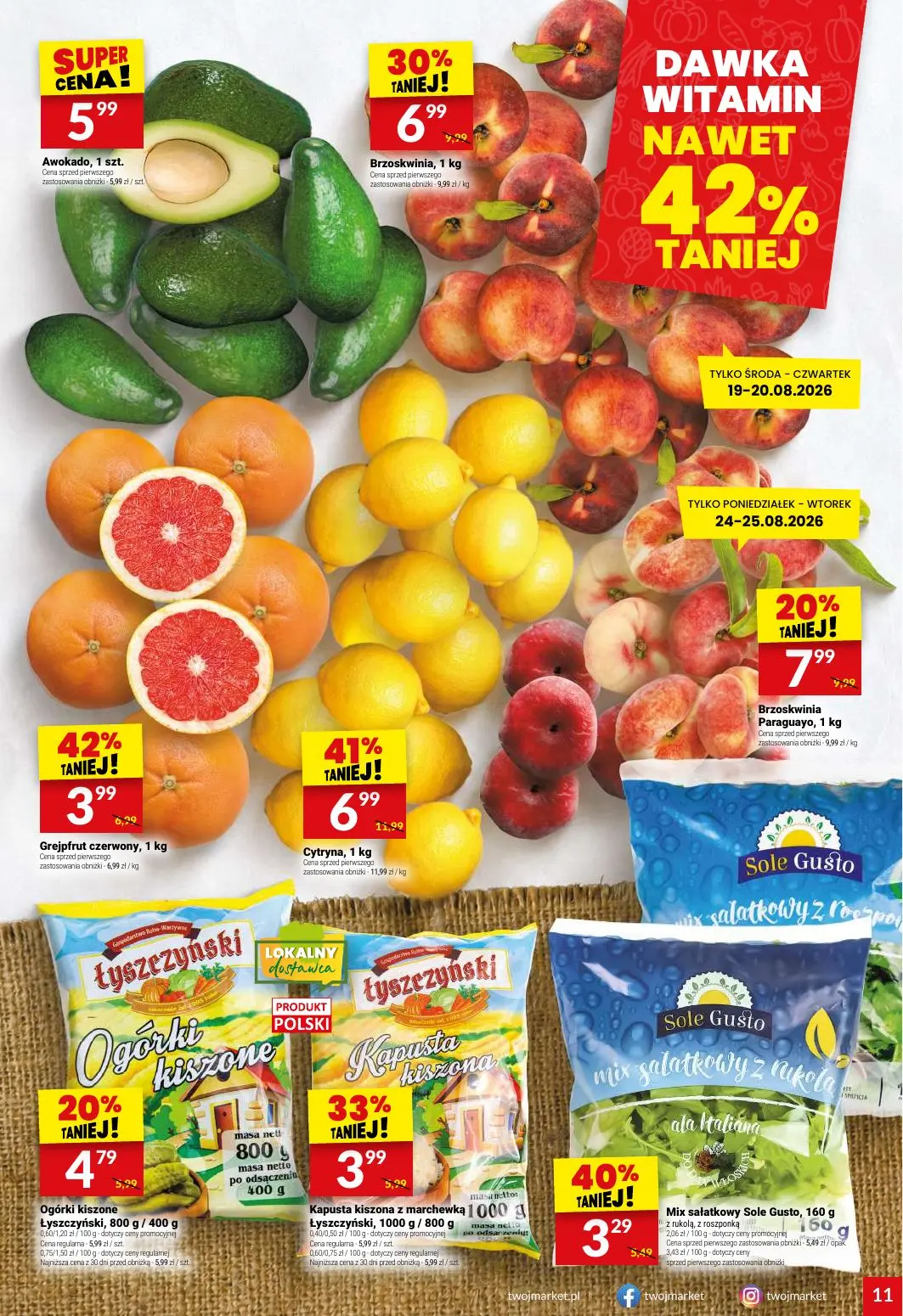 gazetka promocyjna Twój Market  - Strona 11