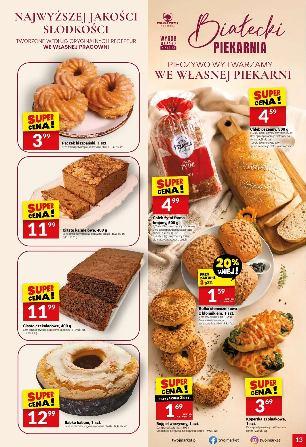 gazetka promocyjna Twój Market  - Strona 13
