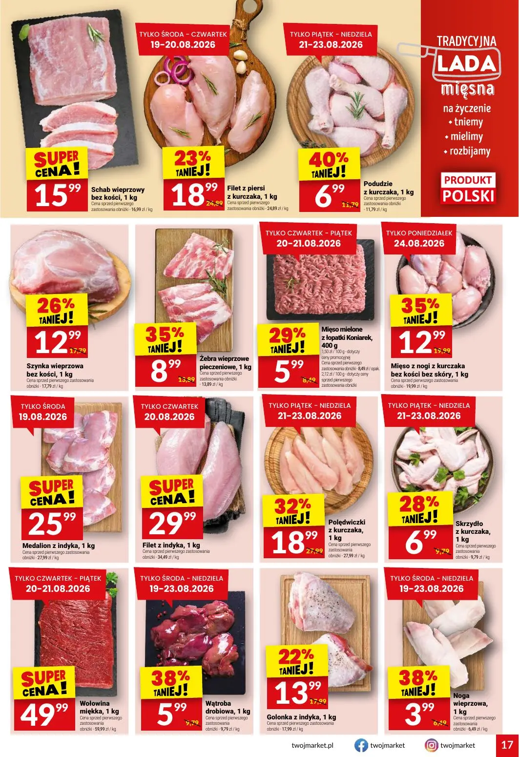 gazetka promocyjna Twój Market  - Strona 17