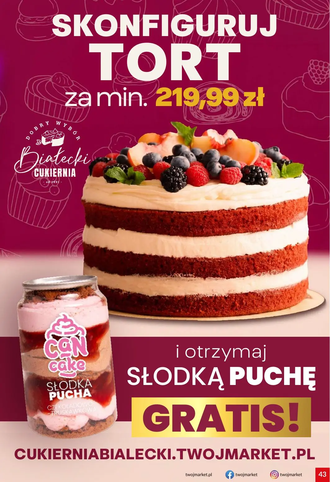 gazetka promocyjna Twój Market  - Strona 43