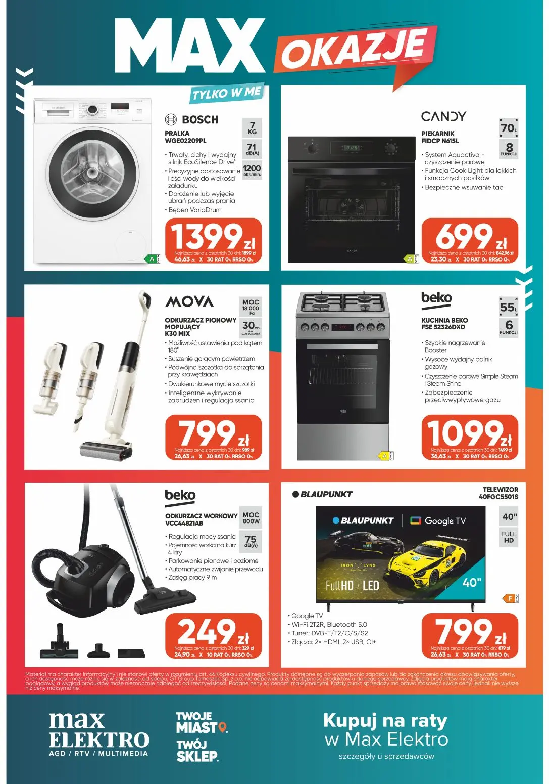 gazetka promocyjna max ELEKTRO  - Strona 12