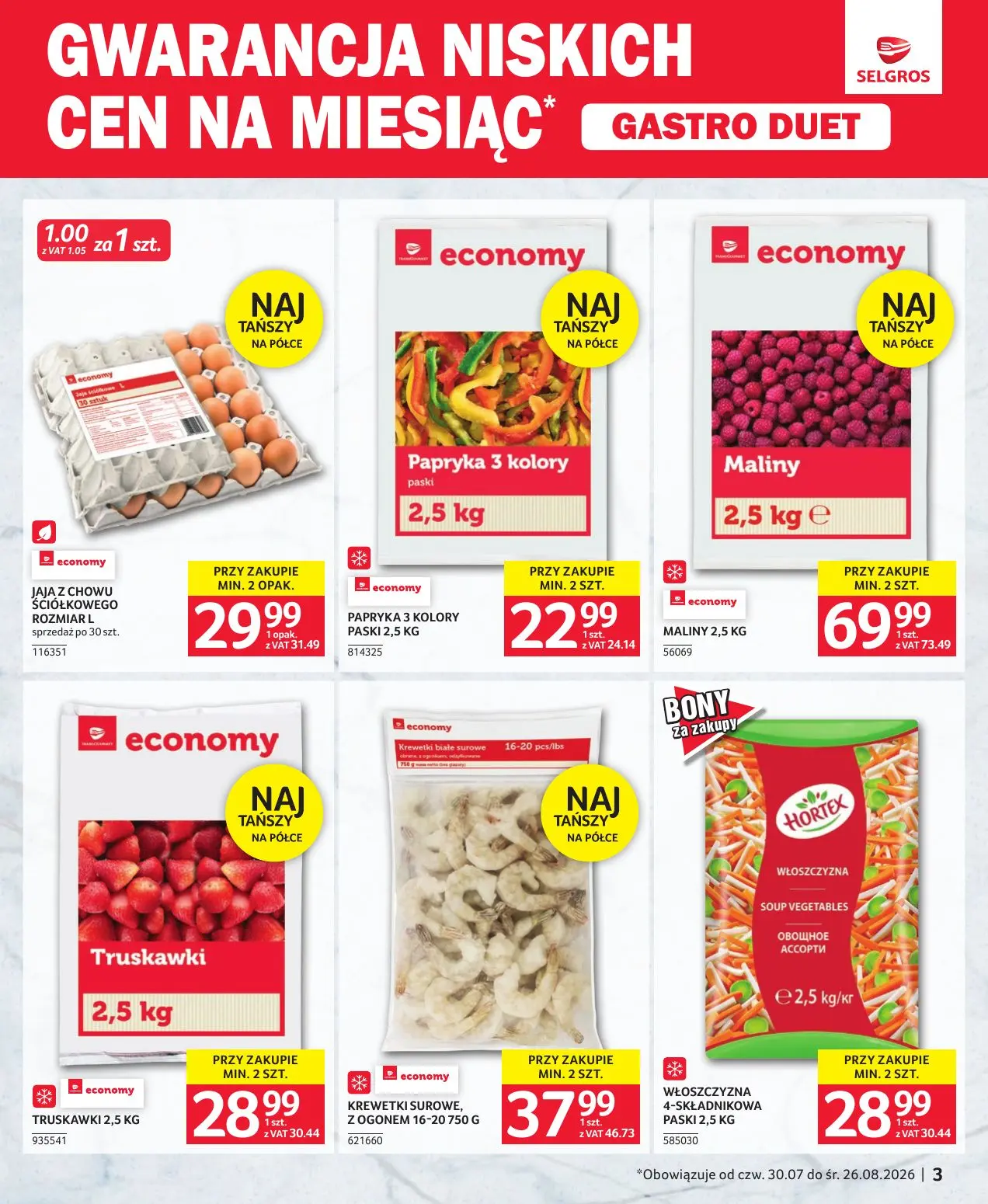 gazetka promocyjna SELGROS Gastro Duet - Strona 3