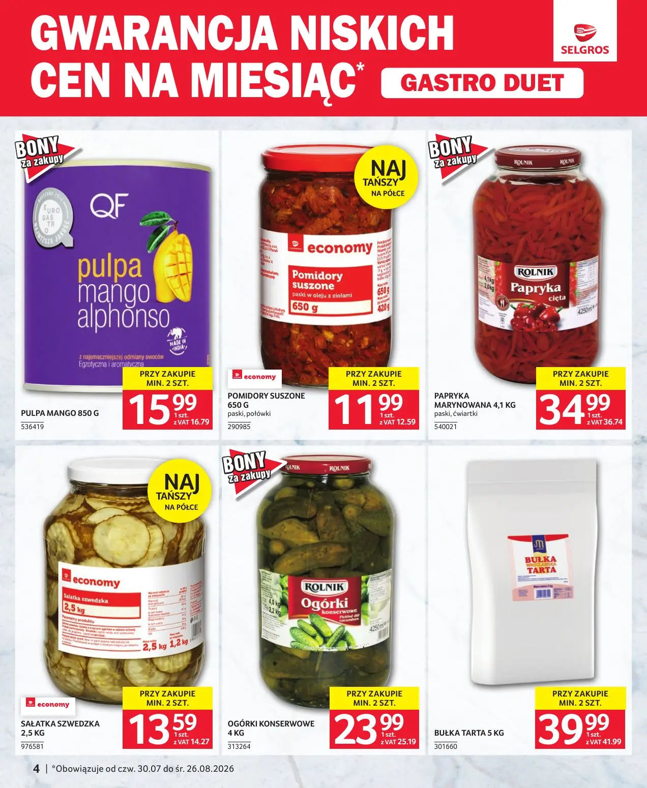 gazetka promocyjna SELGROS Gastro Duet - Strona 4