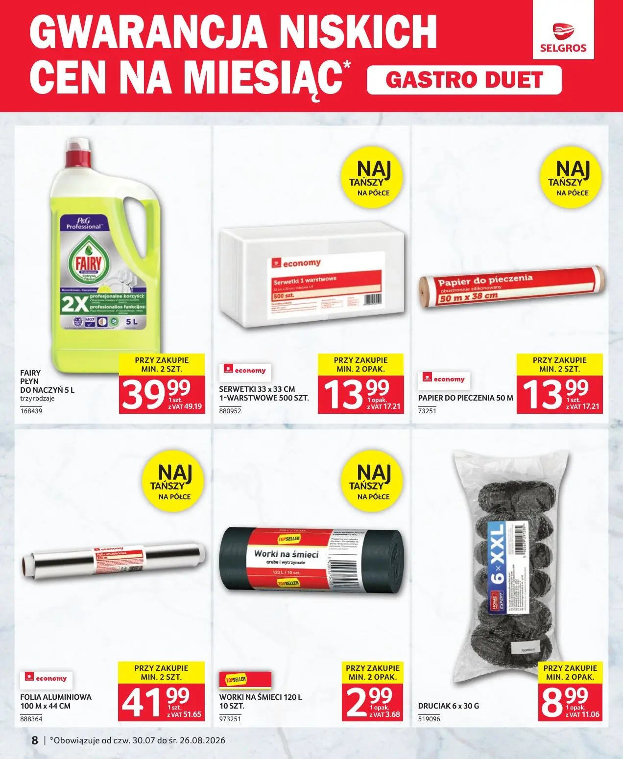 gazetka promocyjna SELGROS Gastro Duet - Strona 8