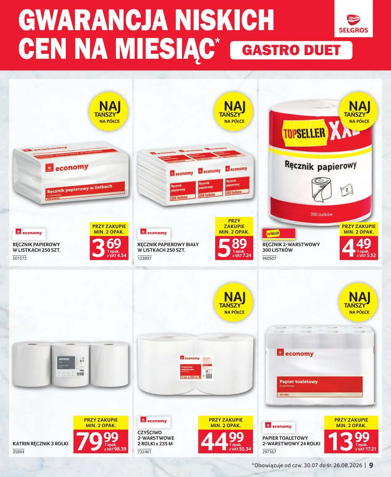 gazetka promocyjna SELGROS Gastro Duet - Strona 9