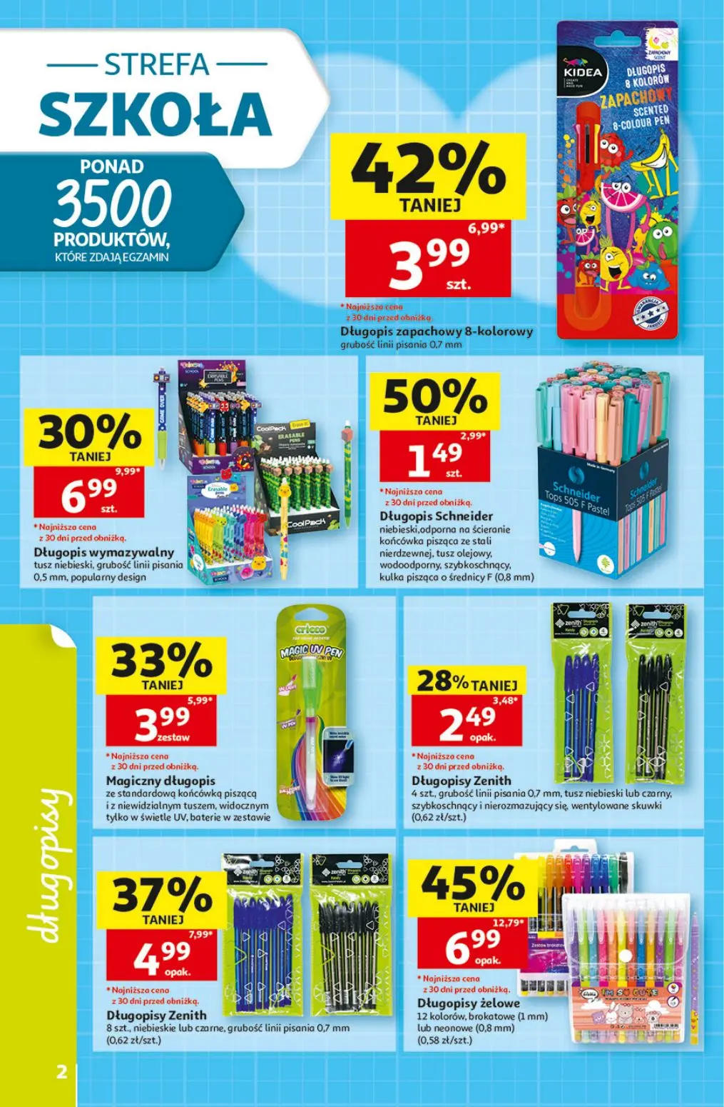 gazetka promocyjna Auchan Strefa Szkoła - Strona 2