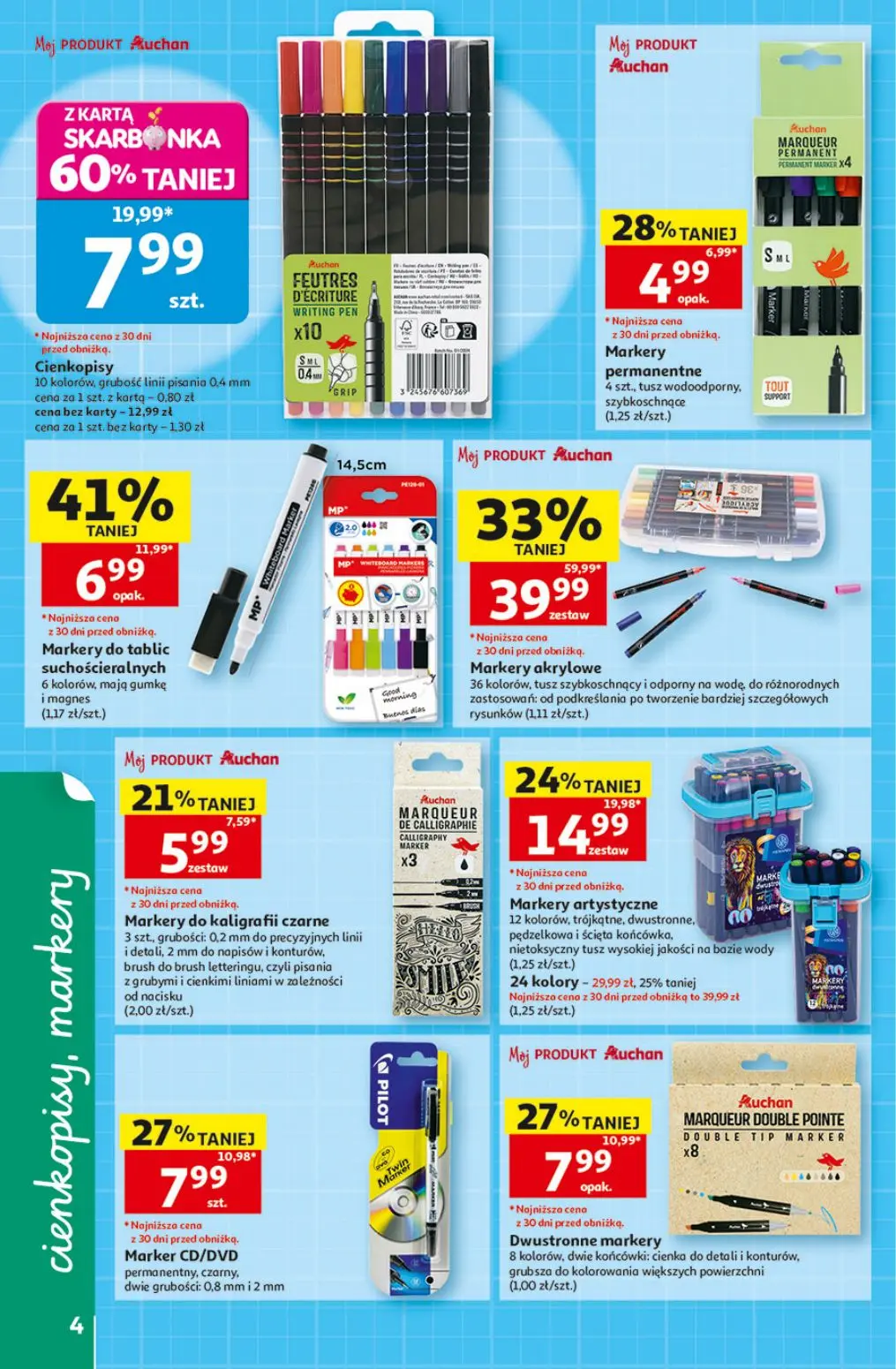 gazetka promocyjna Auchan Strefa Szkoła - Strona 4