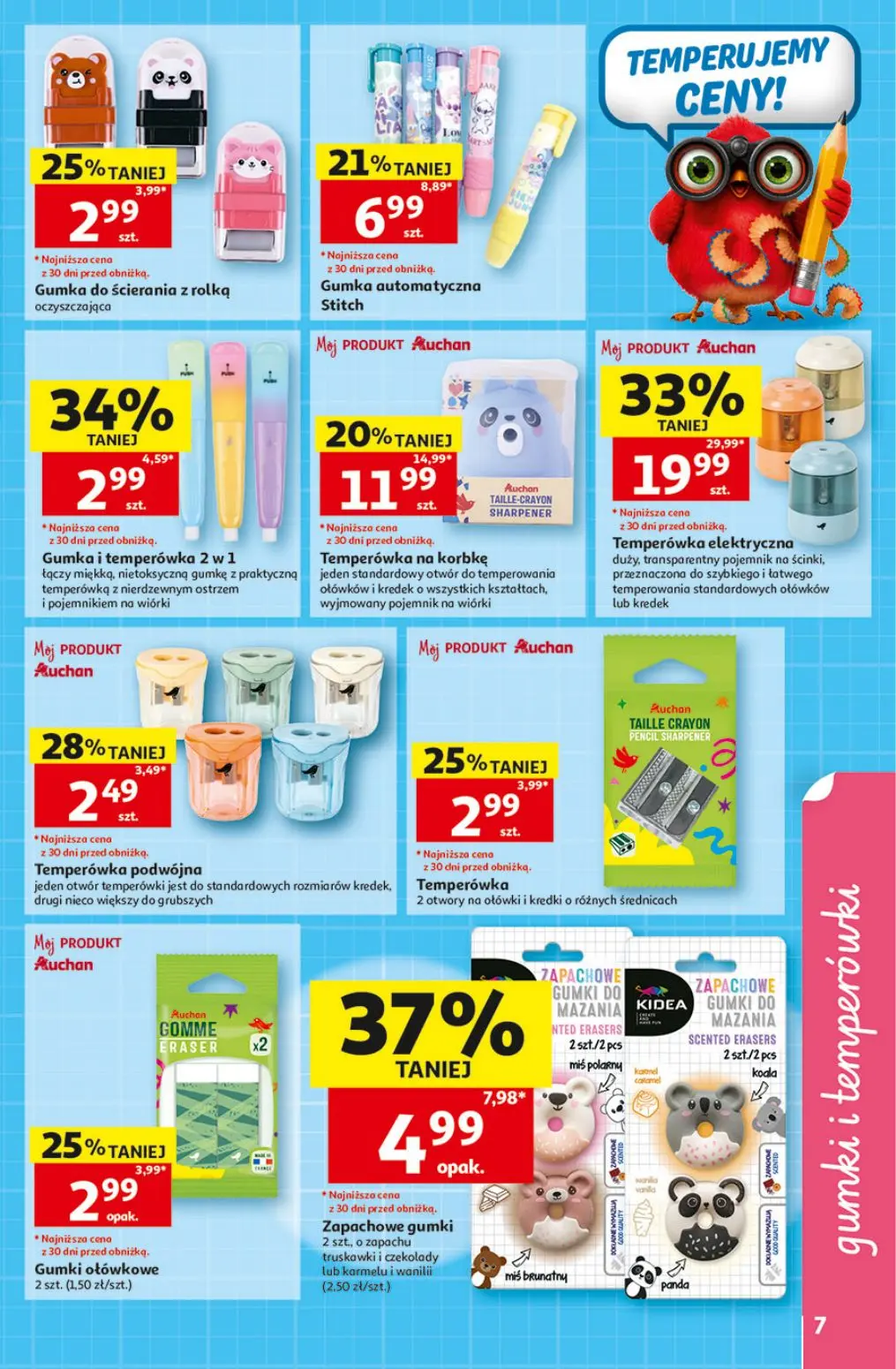 gazetka promocyjna Auchan Strefa Szkoła - Strona 7