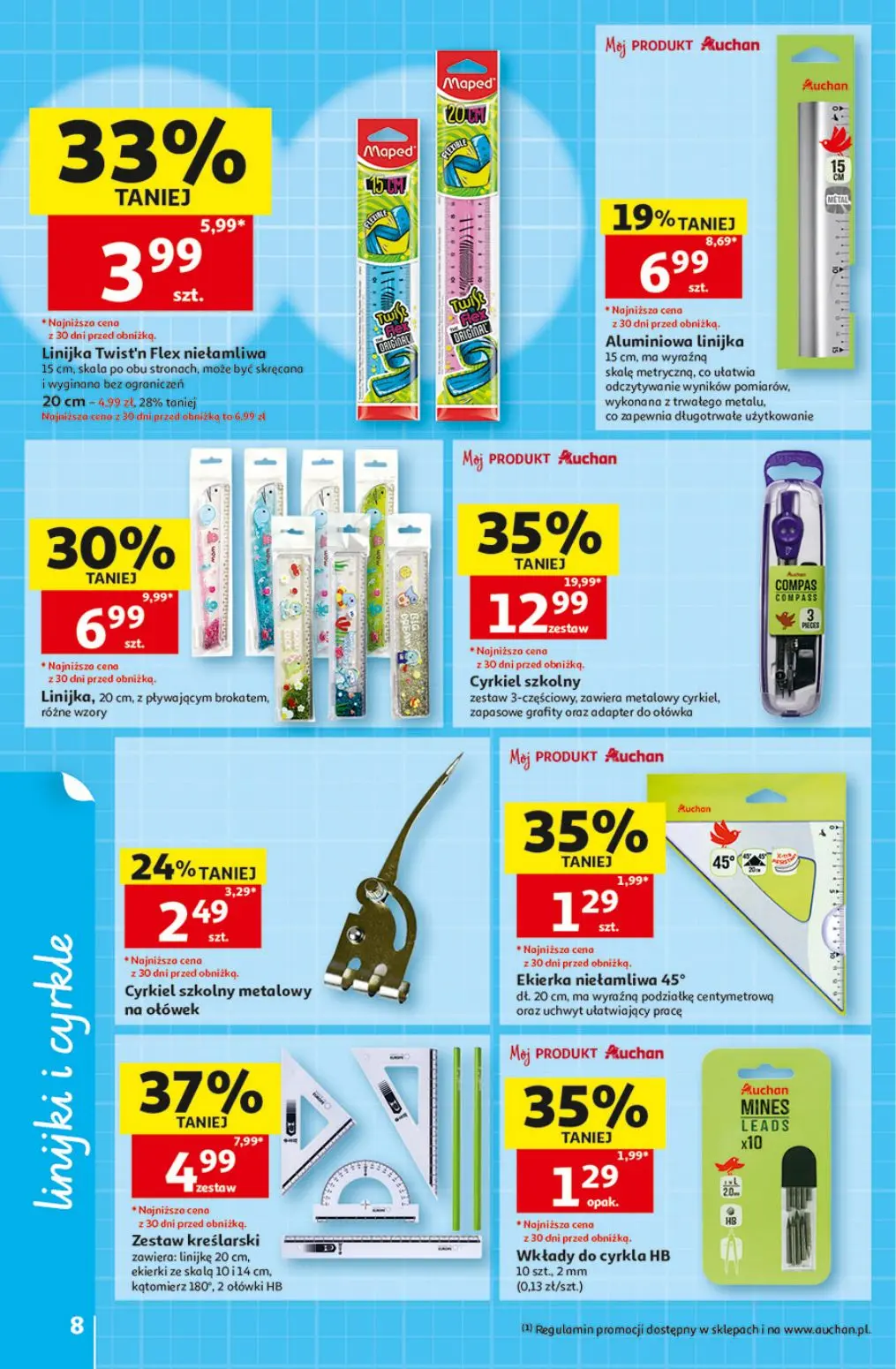 gazetka promocyjna Auchan Strefa Szkoła - Strona 8