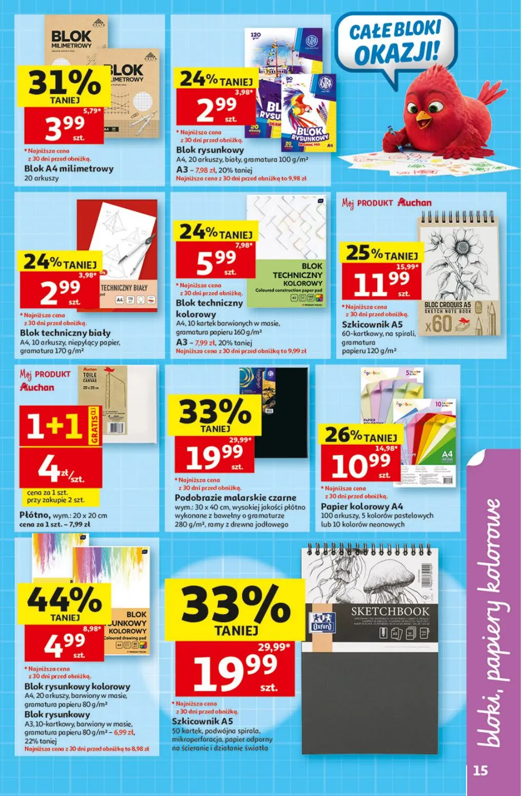 gazetka promocyjna Auchan Strefa Szkoła - Strona 15