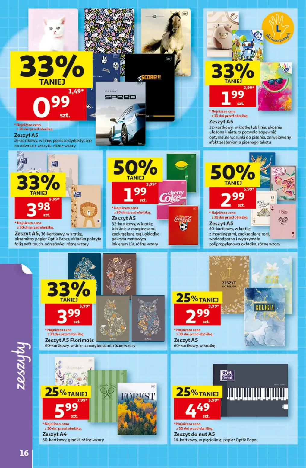 gazetka promocyjna Auchan Strefa Szkoła - Strona 16