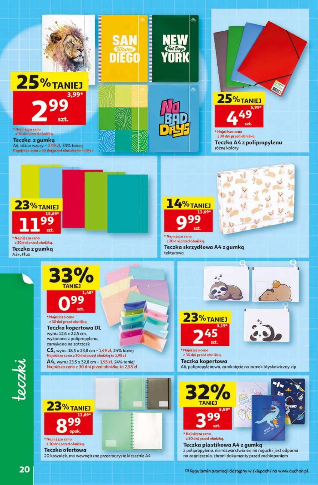 gazetka promocyjna Auchan Strefa Szkoła - Strona 20