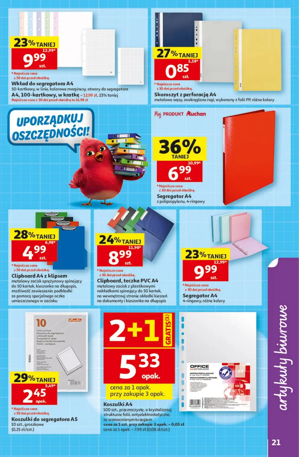 gazetka promocyjna Auchan Strefa Szkoła - Strona 21