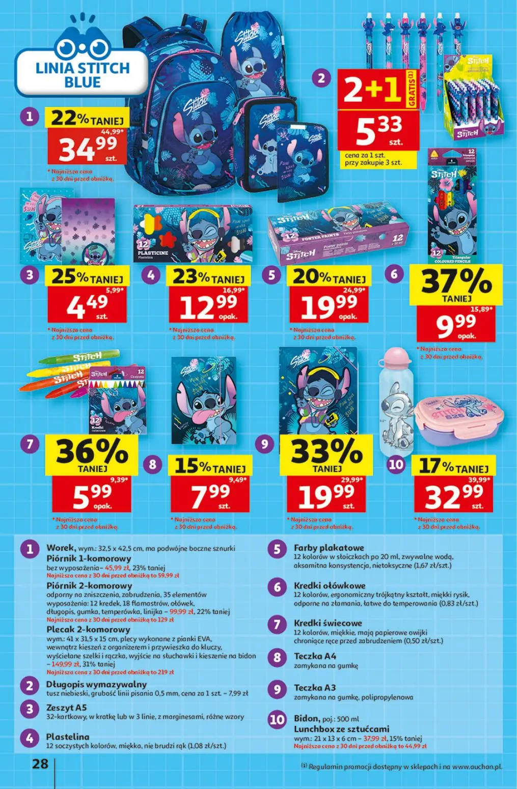 gazetka promocyjna Auchan Strefa Szkoła - Strona 28
