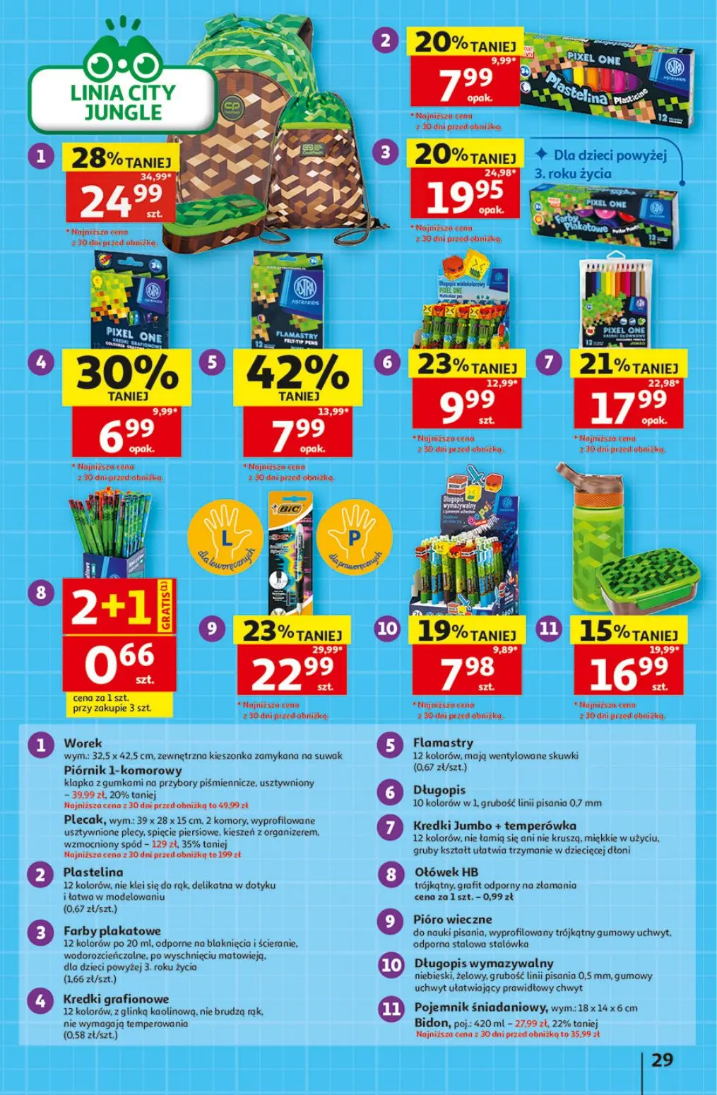 gazetka promocyjna Auchan Strefa Szkoła - Strona 29