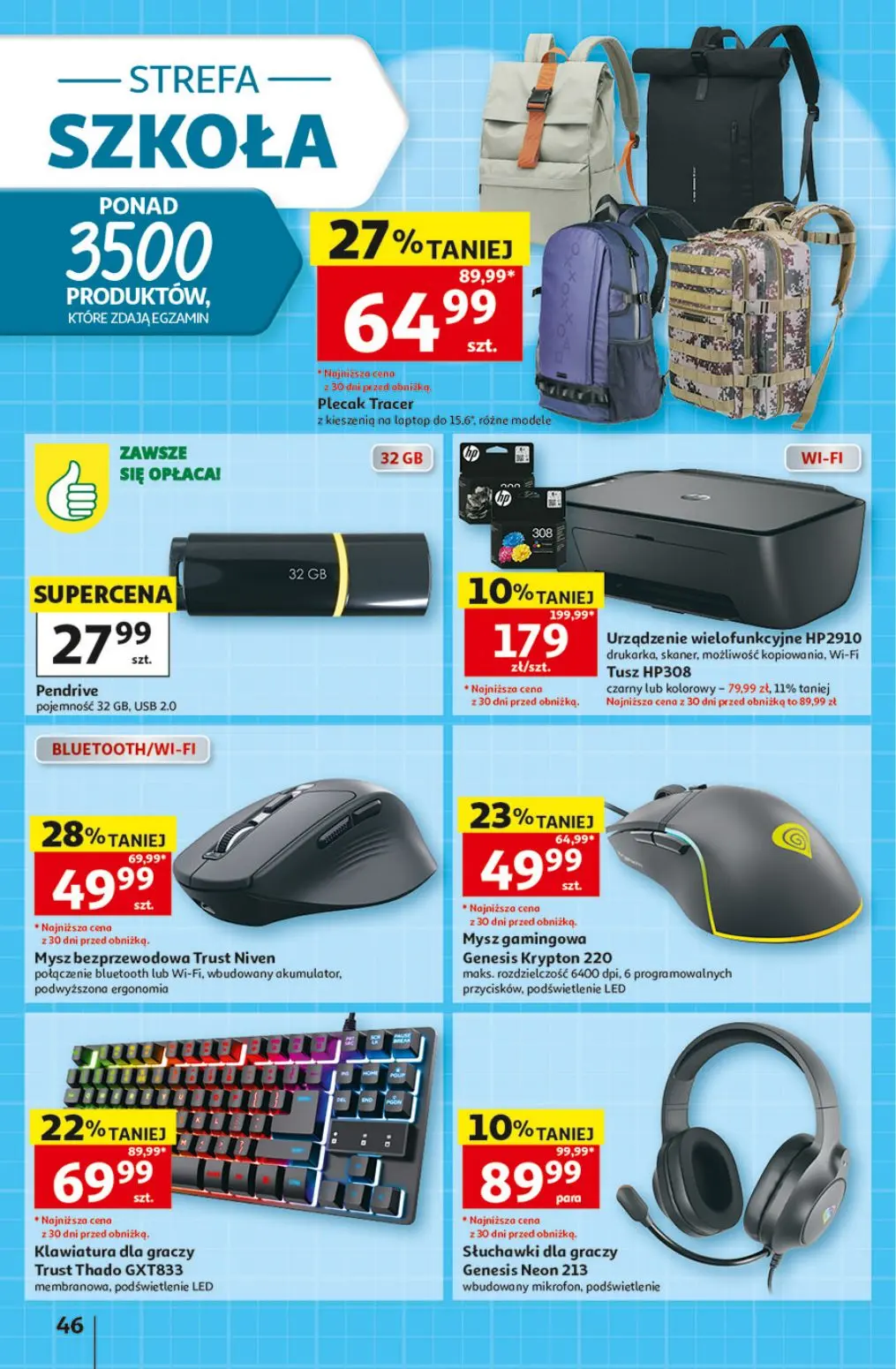 gazetka promocyjna Auchan Strefa Szkoła - Strona 46