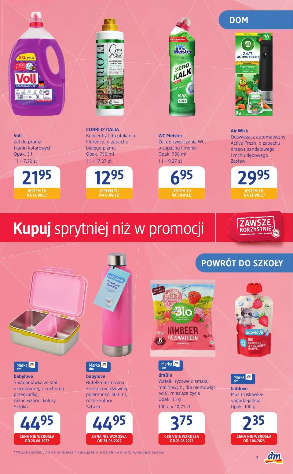 gazetka promocyjna Drogeria dm Kupuj sprytniej - Strona 3