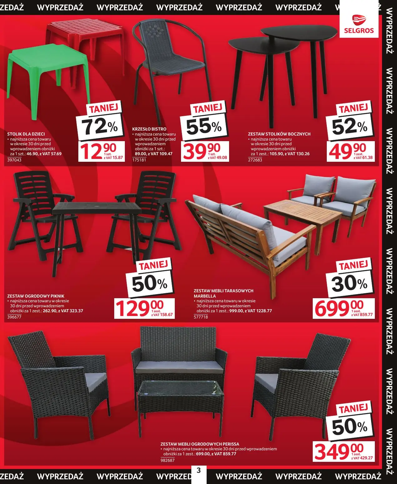 gazetka promocyjna SELGROS Totalna Wyprzedaż - Strona 3