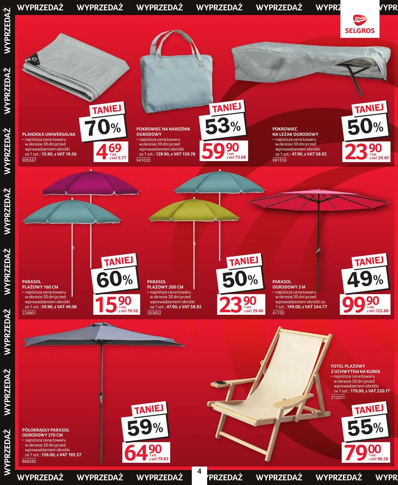 gazetka promocyjna SELGROS Totalna Wyprzedaż - Strona 4