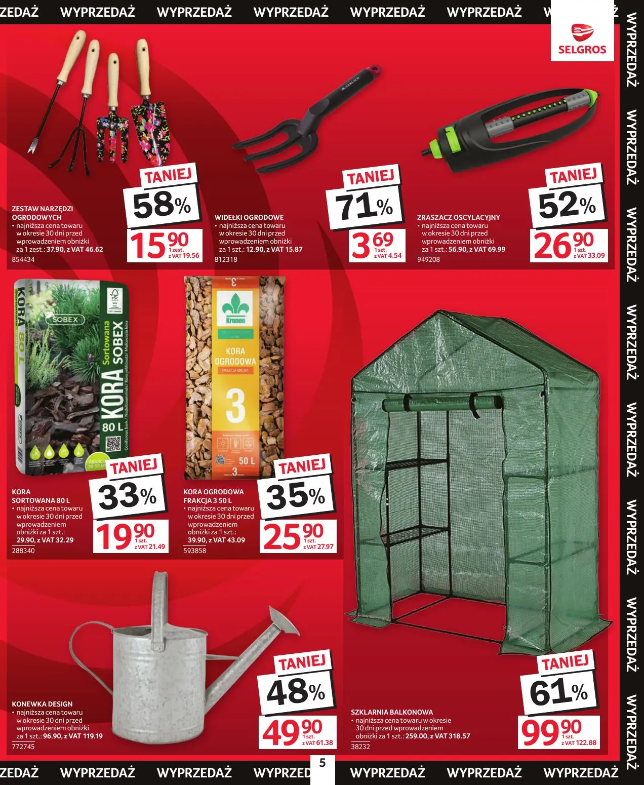 gazetka promocyjna SELGROS Totalna Wyprzedaż - Strona 5