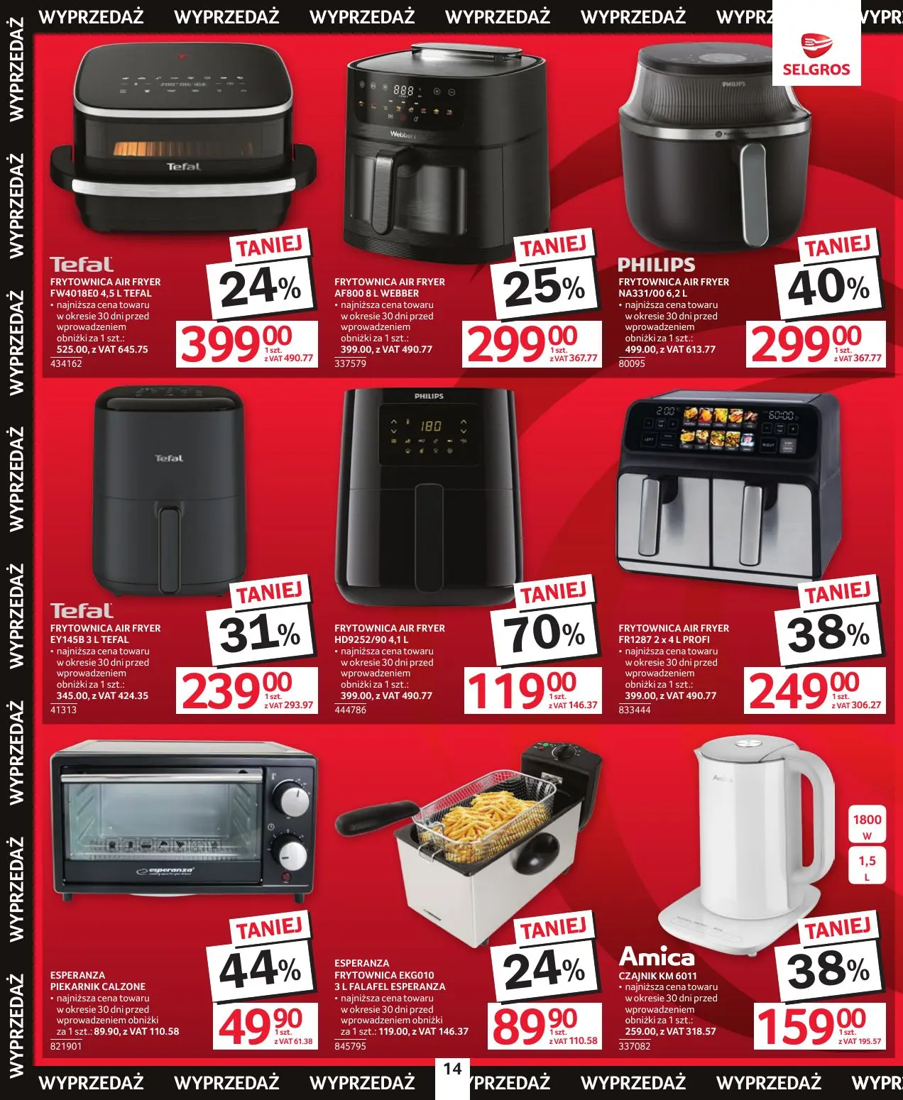 gazetka promocyjna SELGROS Totalna Wyprzedaż - Strona 14