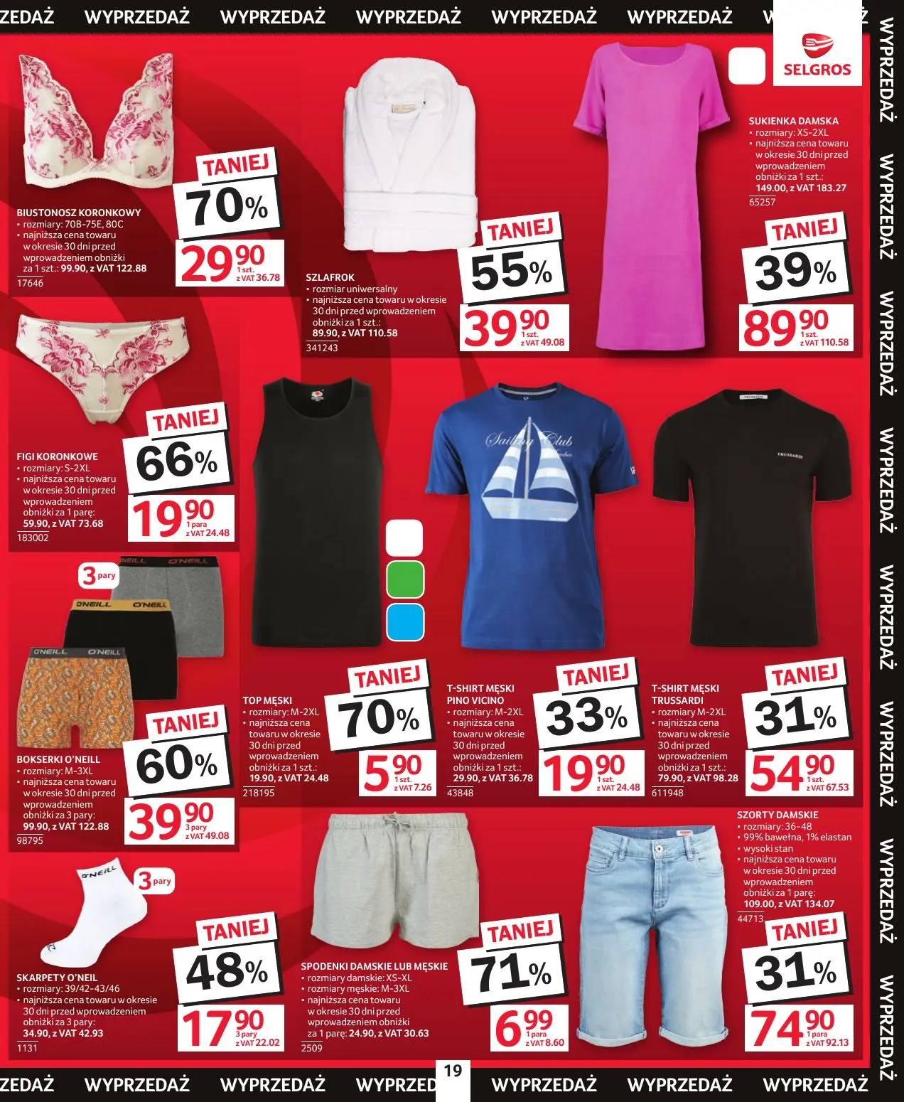 gazetka promocyjna SELGROS Totalna Wyprzedaż - Strona 19