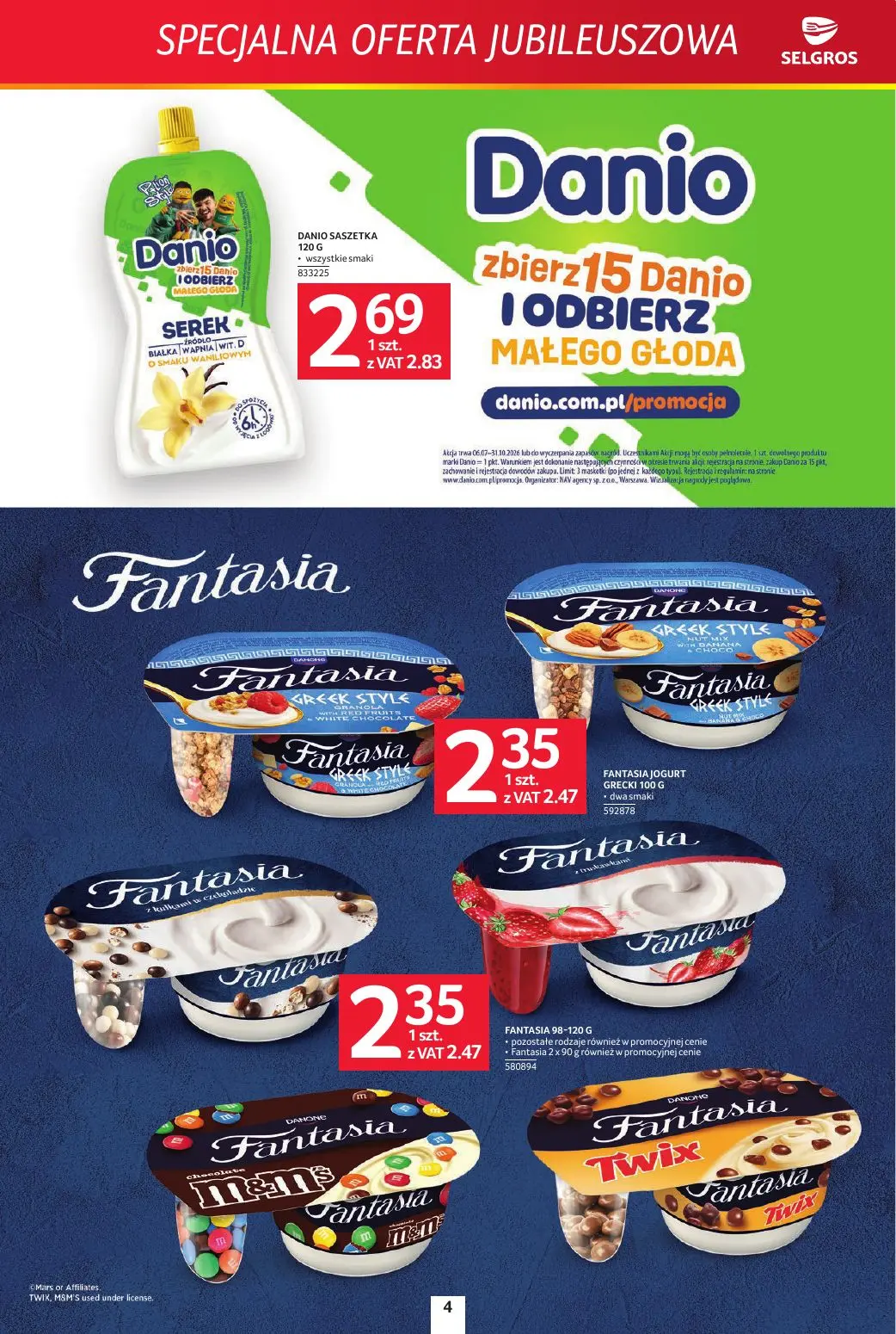 gazetka promocyjna SELGROS Specjalna Oferta Jubileuszowa
 - Strona 4