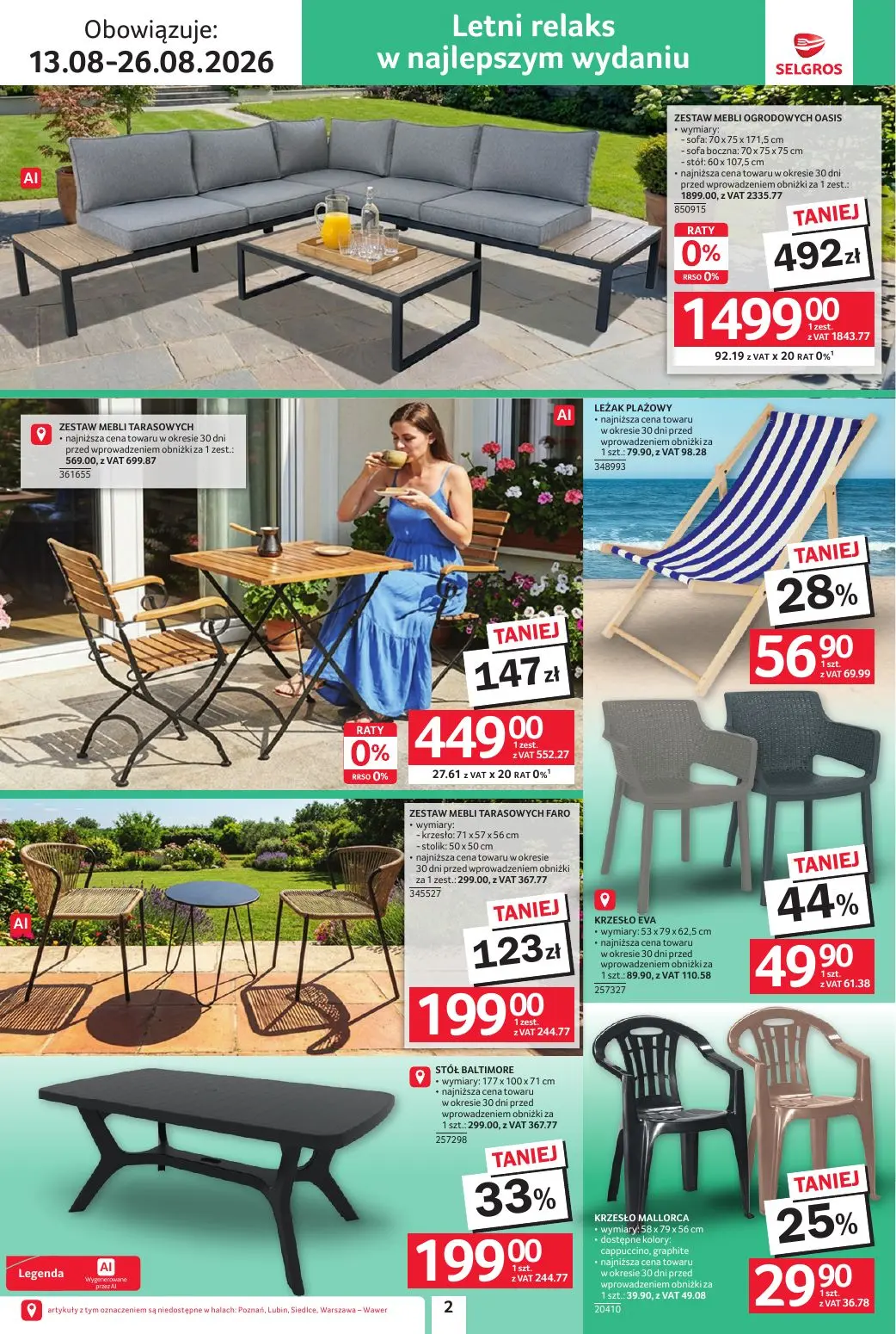gazetka promocyjna SELGROS Hot Summer Black Weeks - Strona 2