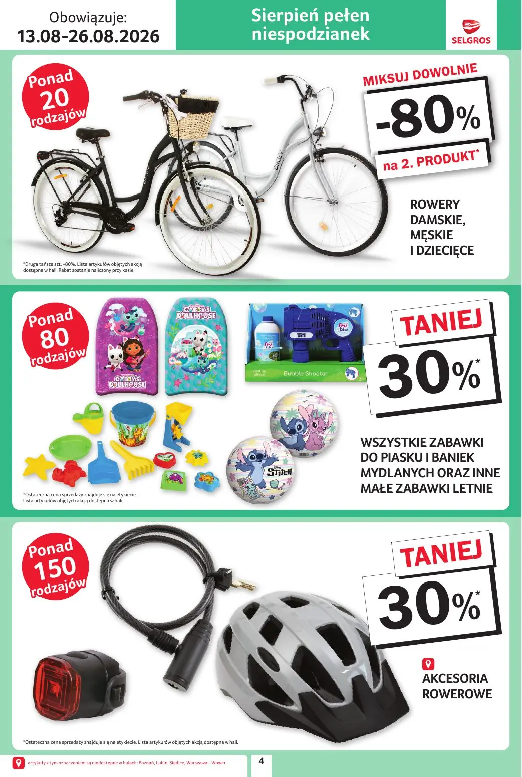 gazetka promocyjna SELGROS Hot Summer Black Weeks - Strona 4